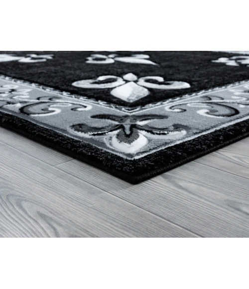 United Weavers Bristol Black 2050-11070 1 ft. 10 in. X 2 ft. 8 in. Rectangle Rug