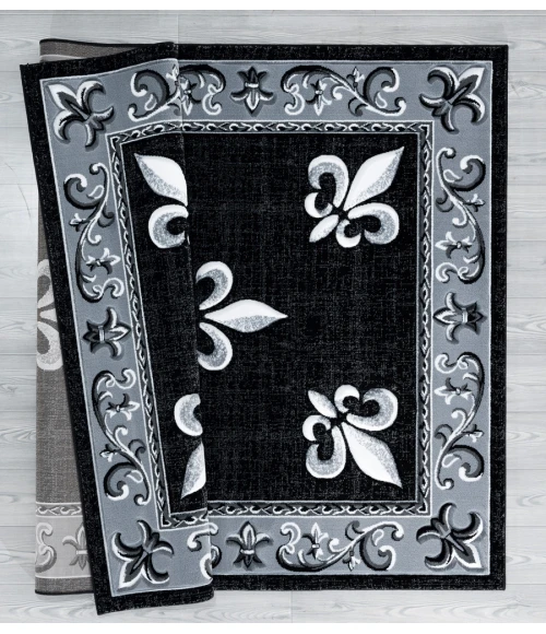 United Weavers Bristol Black 2050-11070 1 ft. 10 in. X 2 ft. 8 in. Rectangle Rug