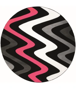 United Weavers Bristol Pink 2050-11186 7 ft. 10 in. Round Round Rug