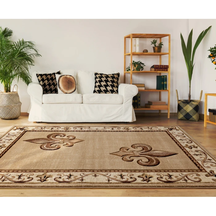 United Weavers Bristol Beige 2050-11226 7 ft. 10 in. X 10 ft. 6 in. Rectangle Rug
