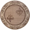 United Weavers Bristol Beige 2050-11226 7 ft. 10 in. Round Round Rug