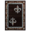 United Weavers Bristol Brown 2050-11250 2 ft. 7 in. X 4 ft. 2 in. Rectangle Rug