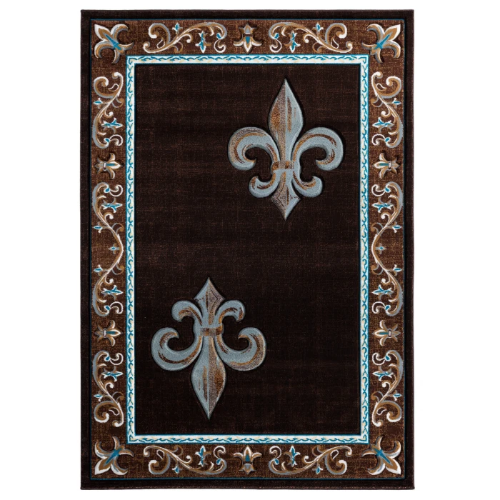 United Weavers Bristol Brown 2050-11250 1 ft. 10 in. X 2 ft. 8 in. Rectangle Rug