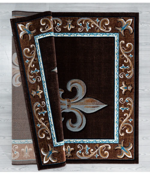 United Weavers Bristol Brown 2050-11250 2 ft. 7 in. X 4 ft. 2 in. Rectangle Rug