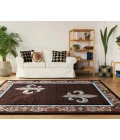 United Weavers Bristol Brown 2050-11250 2 ft. 7 in. X 4 ft. 2 in. Rectangle Rug