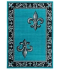 United Weavers Bristol Turquoise 2050-11269 5 ft. 3 in. X 7 ft. 6 in. Rectangle Rug
