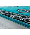 United Weavers Bristol Turquoise 2050-11269 7 ft. 10 in. Round Round Rug