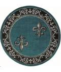 United Weavers Bristol Turquoise 2050-11269 7 ft. 10 in. Round Round Rug