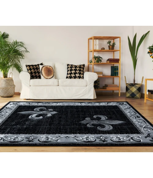 United Weavers Bristol Grey 2050-11272 7 ft. 10 in. X 10 ft. 6 in. Rectangle Rug