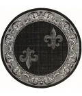 United Weavers Bristol Grey 2050-11272 7 ft. 10 in. Round Round Rug
