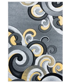 United Weavers Bristol Yellow 2050-11312 7 ft. 10 in. X 10 ft. 6 in. Rectangle Rug