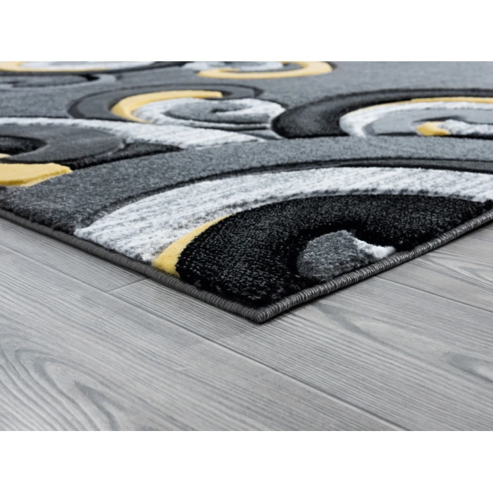 United Weavers Bristol Yellow 2050-11312 1 ft. 10 in. X 2 ft. 8 in. Rectangle Rug