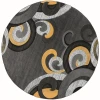 United Weavers Bristol Yellow 2050-11312 7 ft. 10 in. Round Round Rug