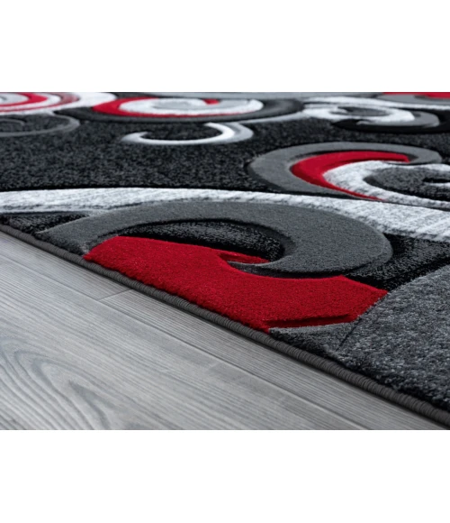 United Weavers Bristol Red 2050-11330 1 ft. 10 in. X 2 ft. 8 in. Rectangle Rug