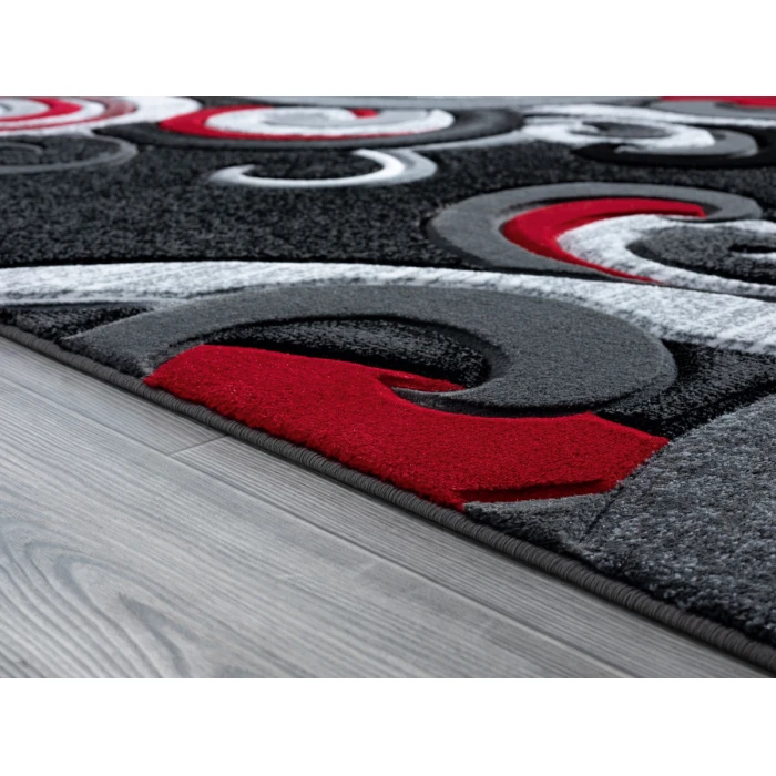United Weavers Bristol Red 2050-11330 7 ft. 10 in. X 10 ft. 6 in. Rectangle Rug