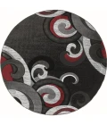United Weavers Bristol Red 2050-11330 7 ft. 10 in. Round Round Rug
