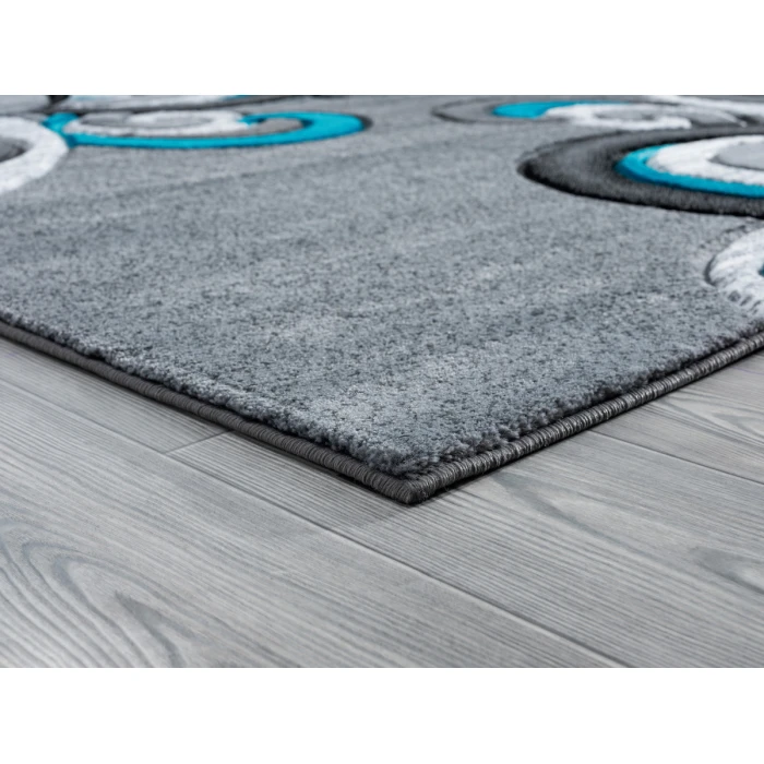 United Weavers Bristol Turquoise 2050-11369 1 ft. 10 in. X 2 ft. 8 in. Rectangle Rug