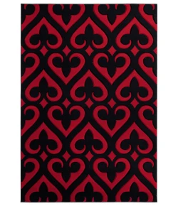 United Weavers Bristol Red 2050-11430 1 ft. 10 in. X 2 ft. 8 in. Rectangle Rug