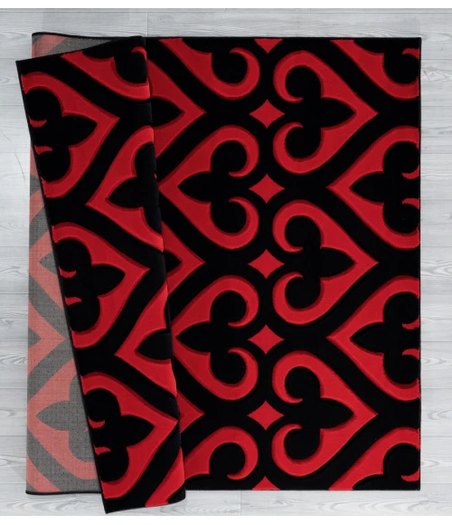 United Weavers Bristol Red 2050-11430 1 ft. 10 in. X 2 ft. 8 in. Rectangle Rug