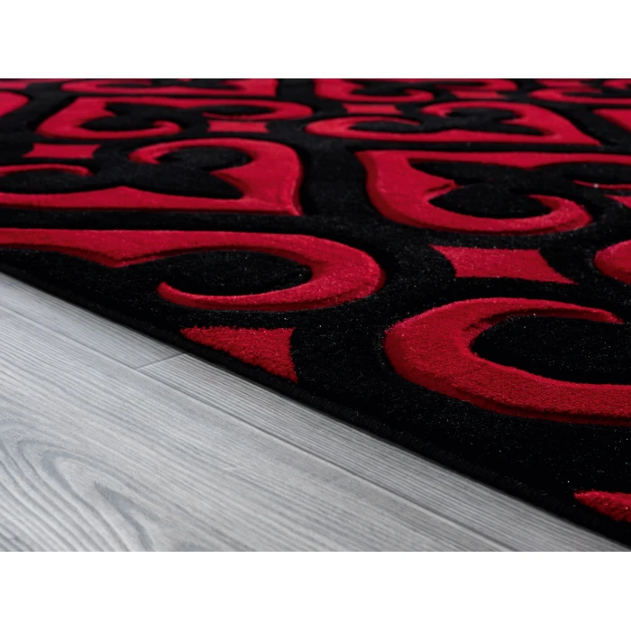 United Weavers Bristol Red 2050-11430 1 ft. 10 in. X 2 ft. 8 in. Rectangle Rug