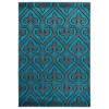 United Weavers Bristol Turquoise 2050-11469 1 ft. 10 in. X 2 ft. 8 in. Rectangle Rug