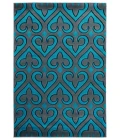 United Weavers Bristol Turquoise 2050-11469 2 ft. 7 in. X 4 ft. 2 in. Rectangle Rug