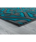 United Weavers Bristol Turquoise 2050-11469 2 ft. 7 in. X 4 ft. 2 in. Rectangle Rug