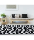 United Weavers Bristol Black 2050-11470 1 ft. 10 in. X 2 ft. 8 in. Rectangle Rug