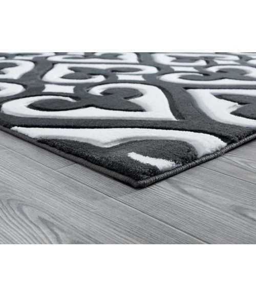 United Weavers Bristol Grey 2050-11472 7 ft. 10 in. X 10 ft. 6 in. Rectangle Rug