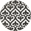 United Weavers Bristol Grey 2050-11472 7 ft. 10 in. Round Round Rug