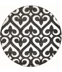 United Weavers Bristol Grey 2050-11472 7 ft. 10 in. Round Round Rug