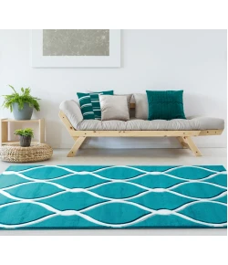 United Weavers Bristol Turquoise 2050-11569 1 ft. 10 in. X 2 ft. 8 in. Rectangle Rug