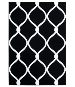 United Weavers Bristol Black 2050-11570 1 ft. 10 in. X 2 ft. 8 in. Rectangle Rug