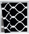 United Weavers Bristol Black 2050-11570 2 ft. 7 in. X 7 ft. 4 in. Rectangle Rug