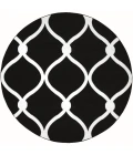United Weavers Bristol Black 2050-11570 7 ft. 10 in. Round Round Rug