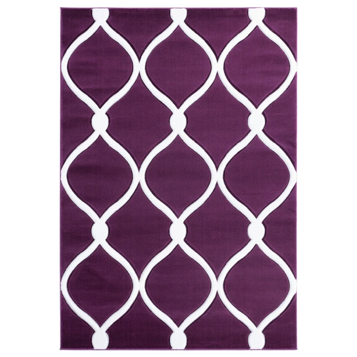 United Weavers Bristol Plum 2050-11582 2 ft. 7 in. X 4 ft. 2 in. Rectangle Rug