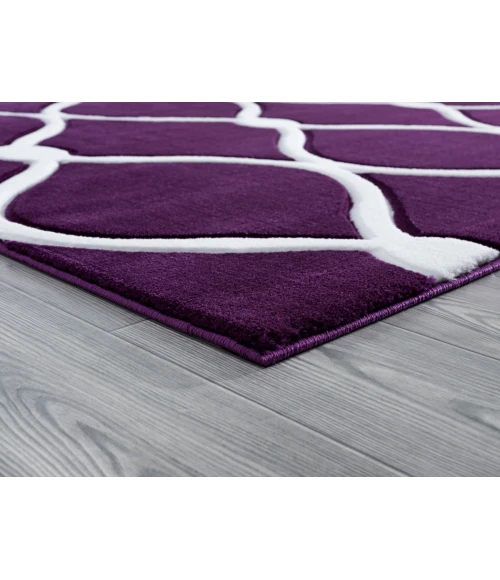 United Weavers Bristol Plum 2050-11582 1 ft. 10 in. X 2 ft. 8 in. Rectangle Rug