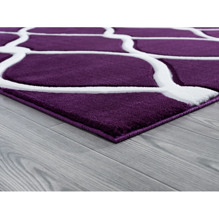 United Weavers Bristol Plum 2050-11582 2 ft. 7 in. X 4 ft. 2 in. Rectangle Rug