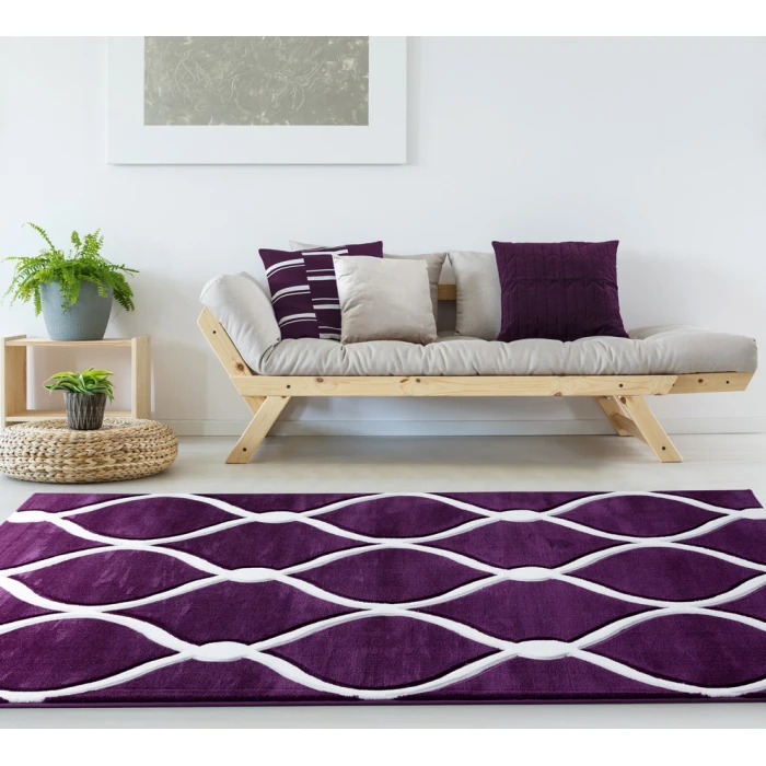 United Weavers Bristol Plum 2050-11582 2 ft. 7 in. X 4 ft. 2 in. Rectangle Rug