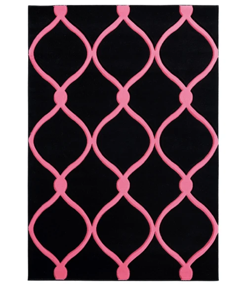 United Weavers Bristol Pink 2050-11586 2 ft. 7 in. X 4 ft. 2 in. Rectangle Rug