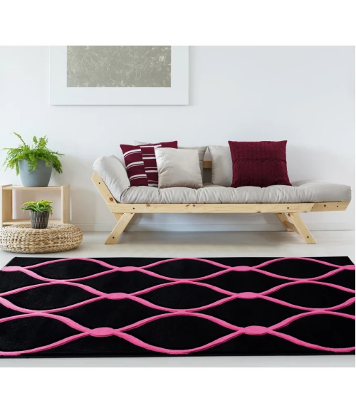 United Weavers Bristol Pink 2050-11586 2 ft. 7 in. X 4 ft. 2 in. Rectangle Rug