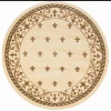 United Weavers Bristol Beige 2050-11626 7 ft. 10 in. Round Round Rug