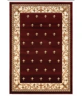 United Weavers Bristol Burgundy 2050-11634 1 ft. 10 in. X 2 ft. 8 in. Rectangle Rug