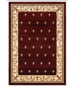 United Weavers Bristol Burgundy 2050-11634 1 ft. 10 in. X 2 ft. 8 in. Rectangle Rug
