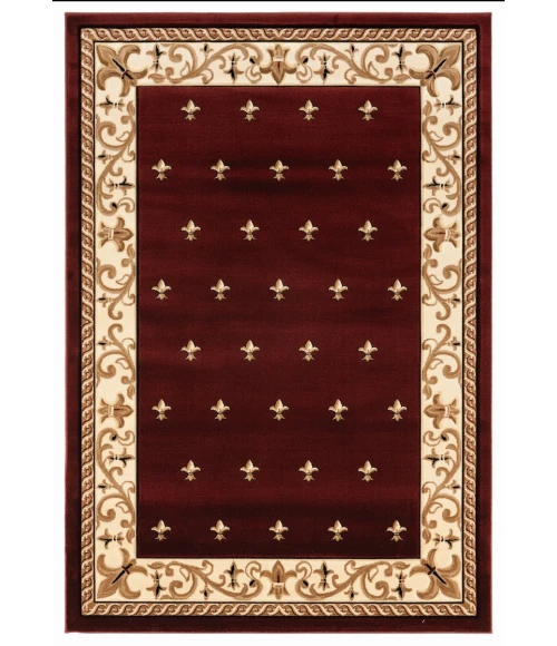 United Weavers Bristol Burgundy 2050-11634 1 ft. 10 in. X 2 ft. 8 in. Rectangle Rug