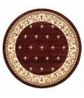 United Weavers Bristol Burgundy 2050-11634 7 ft. 10 in. Round Round Rug