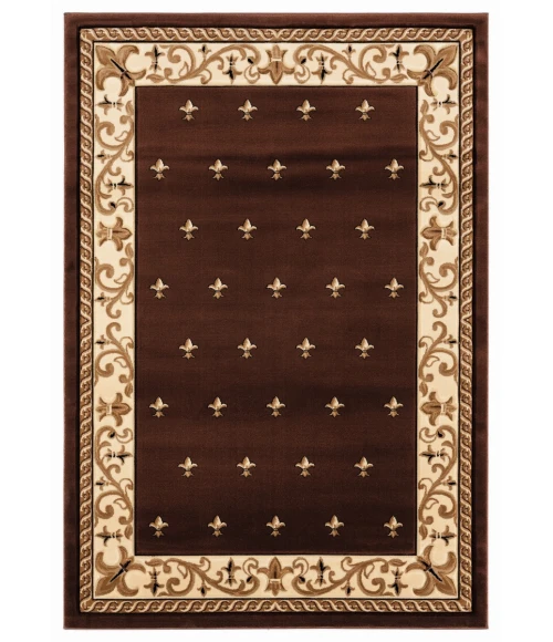 United Weavers Bristol Brown 2050-11650 1 ft. 10 in. X 2 ft. 8 in. Rectangle Rug