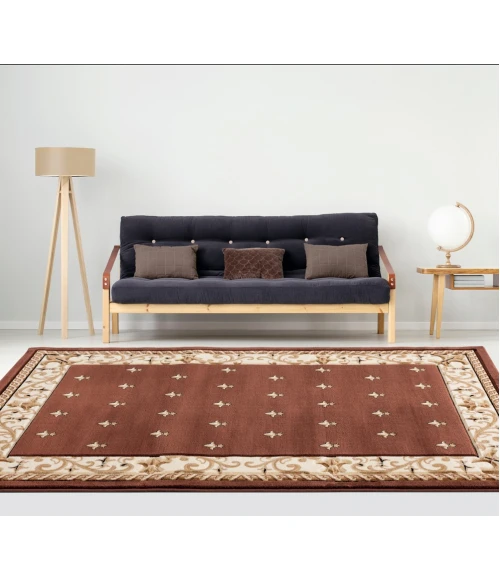 United Weavers Bristol Brown 2050-11650 1 ft. 10 in. X 2 ft. 8 in. Rectangle Rug
