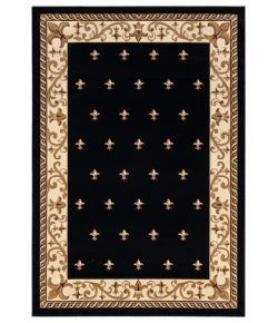 United Weavers Bristol Black 2050-11670 1 ft. 10 in. X 2 ft. 8 in. Rectangle Rug