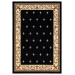 United Weavers Bristol Black 2050-11670 5 ft. 3 in. X 7 ft. 6 in. Rectangle Rug